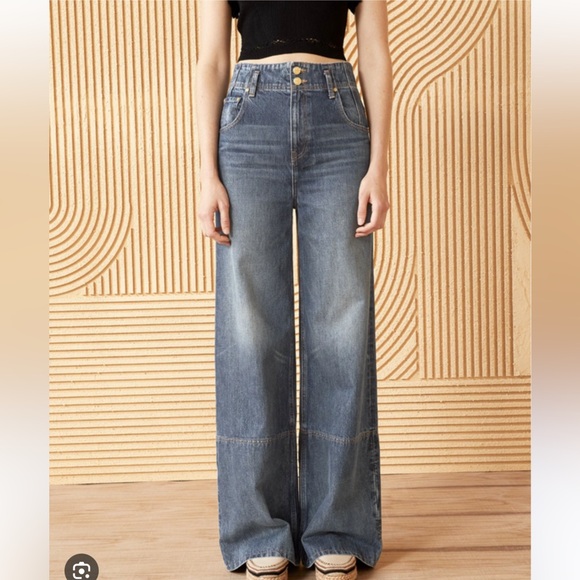 NWOT | Ulla Johnson | The Margot Jean in Danube Indigo Wash - Picture 1 of 7